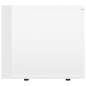 vidaXL Mueble TV madera contrachapada blanco brillante 80x34x30 cm