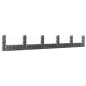 vidaXL Cesta de gaviones forma de U 6 postes de hierro 620x20x100 cm vidaXL Cesta de gaviones forma de U 6 postes de hierro 620x20x100 cm