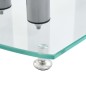 Set De 2 Transparente Cristal Vidrio De Seguridad Soporte De Altavoz