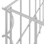 vidaXL Arriate de gaviones de acero 400x100x20 cm vidaXL Arriate de gaviones de acero 400x100x20 cm