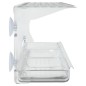 vidaXL Comedero de pájaros para ventanas 2 uds acrílico 30x12x15 cm vidaXL Comedero de pájaros para ventanas 2 uds acrílico 30x12x15 cm