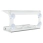 vidaXL Comedero de pájaros para ventanas 2 uds acrílico 30x12x15 cm vidaXL Comedero de pájaros para ventanas 2 uds acrílico 30x12x15 cm
