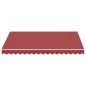 vidaXL Tela de repuesto para toldo rojo burdeos 3x2,5 m vidaXL Tela de repuesto para toldo rojo burdeos 3x2,5 m