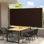 vidaXL Toldo lateral retráctil de jardín marrón 160x300 cm vidaXL Toldo lateral retráctil de jardín marrón 160x300 cm