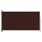 vidaXL Toldo lateral retráctil de jardín marrón 160x300 cm vidaXL Toldo lateral retráctil de jardín marrón 160x300 cm
