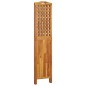 vidaXL Biombo de 3 paneles de madera maciza de acacia 121,5x2x180 cm vidaXL Biombo de 3 paneles de madera maciza de acacia 121,5x2x180 cm