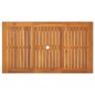vidaXL Mesa de jardín madera maciza de acacia 140x80x74 cm vidaXL Mesa de jardín madera maciza de acacia 140x80x74 cm