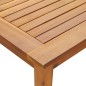 vidaXL Mesa de jardín madera maciza de acacia 140x80x74 cm vidaXL Mesa de jardín madera maciza de acacia 140x80x74 cm