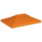 vidaXL Cubierta de repuesto de cenador 310 g/m² naranja 3x4 m vidaXL Cubierta de repuesto de cenador 310 g/m² naranja 3x4 m