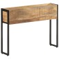 vidaXL Jardinera de madera de mango rugosa 90x20x68 cm vidaXL Jardinera de madera de mango rugosa 90x20x68 cm