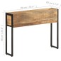 vidaXL Jardinera de madera de mango rugosa 90x20x68 cm vidaXL Jardinera de madera de mango rugosa 90x20x68 cm