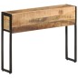 vidaXL Jardinera de madera de mango rugosa 90x20x68 cm vidaXL Jardinera de madera de mango rugosa 90x20x68 cm