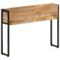 vidaXL Jardinera de madera de mango rugosa 90x20x68 cm vidaXL Jardinera de madera de mango rugosa 90x20x68 cm