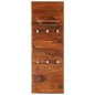 vidaXL Perchero de pared madera maciza de sheesham 118x40 cm vidaXL Perchero de pared madera maciza de sheesham 118x40 cm