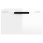 vidaXL Mesitas de noche de pared 2 uds blanco brillante 34x30x20 cm vidaXL Mesitas de noche de pared 2 uds blanco brillante 34x30x20 cm