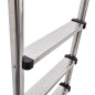 vidaXL Escalera de piscina 3 peldaños acero inoxidable 304 120 cm vidaXL Escalera de piscina 3 peldaños acero inoxidable 304 120 cm