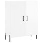 vidaXL Aparador alto madera contrachapada blanco brillo 69,5x34x180 cm vidaXL Aparador alto madera contrachapada blanco brillo 69,5x34x180 cm