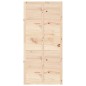 vidaXL Puerta de granero madera maciza pino 100x1,8x214 cm vidaXL Puerta de granero madera maciza pino 100x1,8x214 cm