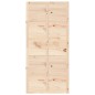 vidaXL Puerta de granero madera maciza pino 100x1,8x214 cm vidaXL Puerta de granero madera maciza pino 100x1,8x214 cm