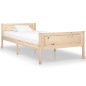 vidaXL Estructura de cama de madera maciza de pino 90x200 cm vidaXL Estructura de cama de madera maciza de pino 90x200 cm