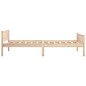 vidaXL Estructura de cama de madera maciza de pino 90x200 cm vidaXL Estructura de cama de madera maciza de pino 90x200 cm