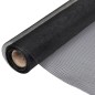 vidaXL Malla mosquitera de fibra de vidrio negra 100x1000 cm vidaXL Malla mosquitera de fibra de vidrio negra 100x1000 cm