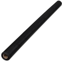 vidaXL Malla mosquitera de fibra de vidrio negra 100x1000 cm