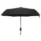 vidaXL Paraguas plegable automático negro 95 cm vidaXL Paraguas plegable automático negro 95 cm