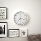 vidaXL Reloj de pared radiocontrol movimiento de cuarzo 31 cm blanco vidaXL Reloj de pared radiocontrol movimiento de cuarzo 31 cm blanco