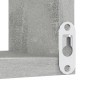 vidaXL Estantes esquina pared 2 uds contrachapado hormigón 40x40x50 cm vidaXL Estantes esquina pared 2 uds contrachapado hormigón 40x40x50 cm