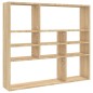 vidaXL Estantería de pared contrachapada color roble 90x16x78 cm vidaXL Estantería de pared contrachapada color roble 90x16x78 cm