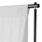 vidaXL Telón de fondo para fotografía algodón blanco 300x300 cm vidaXL Telón de fondo para fotografía algodón blanco 300x300 cm