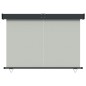 vidaXL Toldo lateral de balcón gris 165x250 cm vidaXL Toldo lateral de balcón gris 165x250 cm