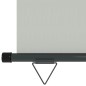 vidaXL Toldo lateral de balcón gris 165x250 cm vidaXL Toldo lateral de balcón gris 165x250 cm
