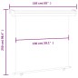 vidaXL Toldo lateral de balcón gris 165x250 cm vidaXL Toldo lateral de balcón gris 165x250 cm