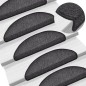 vidaXL Alfombrillas de escalera 15 unidades gris antracita 56x17x3 cm vidaXL Alfombrillas de escalera 15 unidades gris antracita 56x17x3 cm