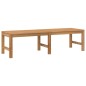 vidaXL Banco de jardín de madera maciza de teca 150 cm vidaXL Banco de jardín de madera maciza de teca 150 cm