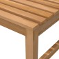 vidaXL Banco de jardín de madera maciza de teca 150 cm vidaXL Banco de jardín de madera maciza de teca 150 cm