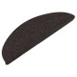 vidaXL Alfombrilla autoadhesiva escalera 15 uds negra 56x17x3 cm vidaXL Alfombrilla autoadhesiva escalera 15 uds negra 56x17x3 cm