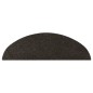 vidaXL Alfombrilla autoadhesiva escalera 15 uds negra 56x17x3 cm vidaXL Alfombrilla autoadhesiva escalera 15 uds negra 56x17x3 cm