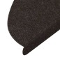 vidaXL Alfombrilla autoadhesiva escalera 15 uds negra 56x17x3 cm vidaXL Alfombrilla autoadhesiva escalera 15 uds negra 56x17x3 cm
