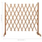 vidaXL Valla de jardín enrejada madera maciza abeto naranja 180x100 cm vidaXL Valla de jardín enrejada madera maciza abeto naranja 180x100 cm