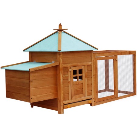 vidaXL Gallinero de exterior  