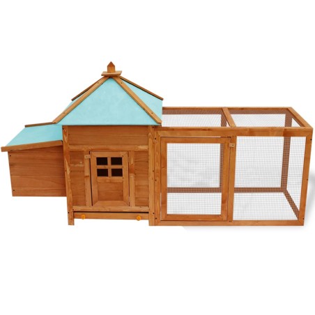 vidaXL Gallinero de exterior  