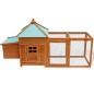 vidaXL Gallinero de exterior  