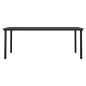 vidaXL Juego de comedor de jardín 9 pzas con cojines gris vidaXL Juego de comedor de jardín 9 pzas con cojines gris