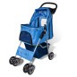 vidaXL Cochecito para perros azul vidaXL Cochecito para perros azul
