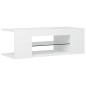 vidaXL Mueble de TV con luces LED blanco 90x39x30 cm vidaXL Mueble de TV con luces LED blanco 90x39x30 cm