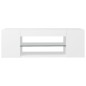 vidaXL Mueble de TV con luces LED blanco 90x39x30 cm vidaXL Mueble de TV con luces LED blanco 90x39x30 cm