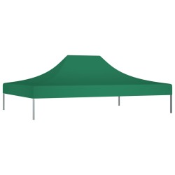 vidaXL Techo de carpa para celebraciones verde 4x3 m 270 g/m²